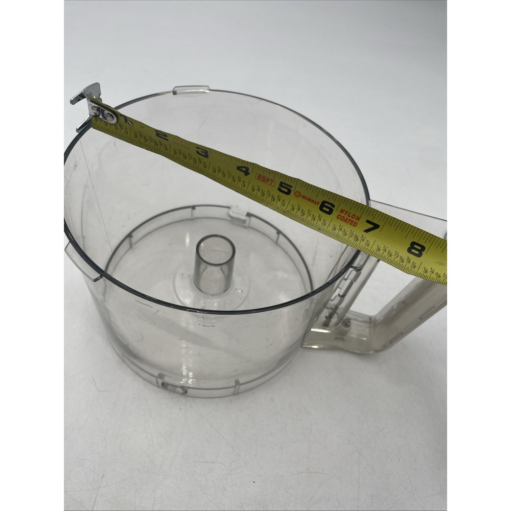 Cuisinart Food Processor DLC-2011-WB Work Bowl Replacement Only -11 Cup 7"x5" in - Picture 2 of 5